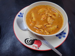 Poulet au curry Massaman
